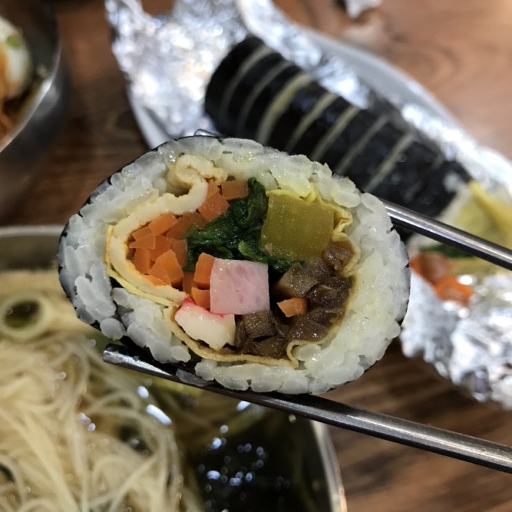 부평 맛집 _ 생활의달인에 나온 “ 대왕김밥 “