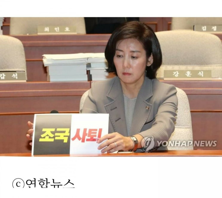  ‘줄고발’ 나경원, 아들 제4저자 연구로 ‘또’ 고발 당해