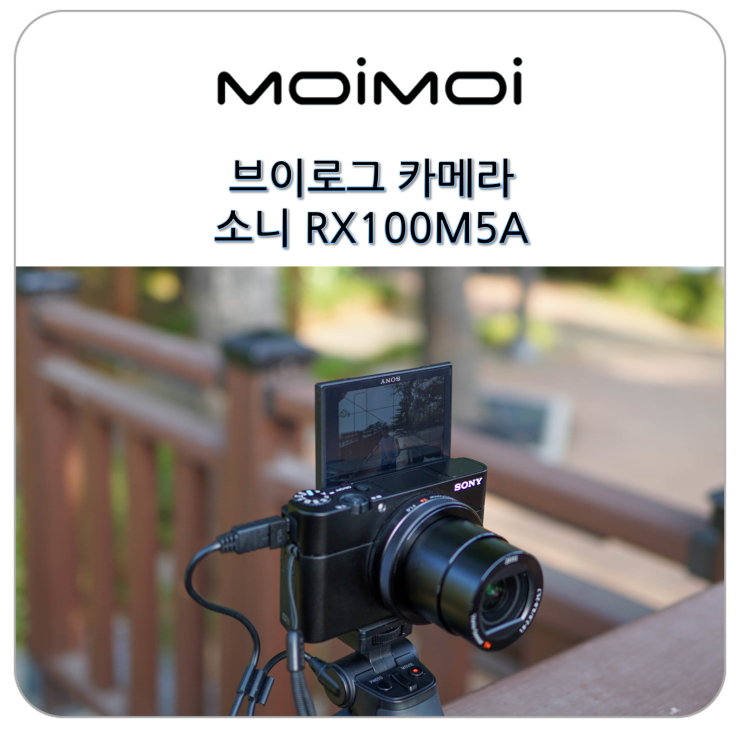  브이로그 카메라 소니 미러리스 RX100M5A 유튜브 촬영에도 딱!