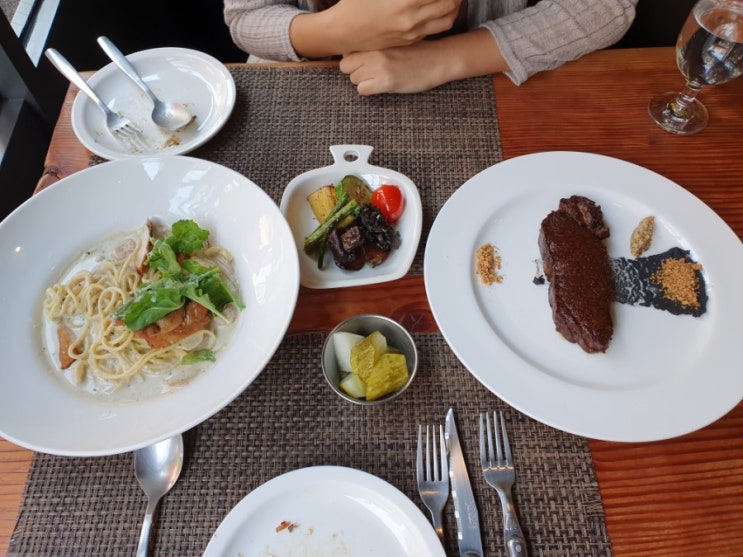  대전 스테이크 맛집 :) 비바릴리 파스타도 완벽~!