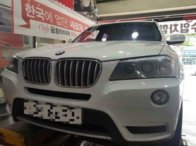  [휠제이][타이어프로문화점] BMW X3 19인치 인치업, 휠복원 (BMW X4 M스포츠 622M 19인치 순정휠)