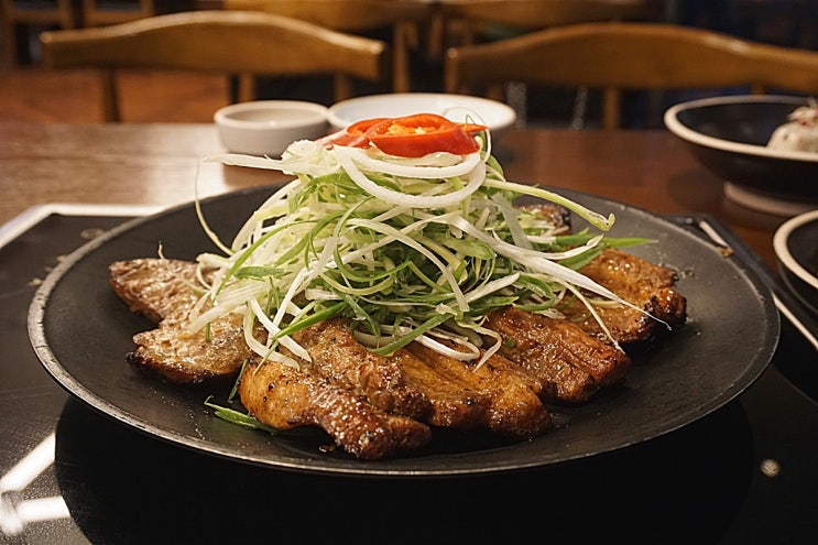  해운대 고기집 편하게 식사했어요