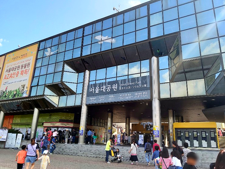  서울 대공원에 동물 친구들 만났어요.