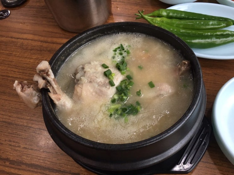  인천 송내 강원토종 삼계탕, 몸보신 제대로!
