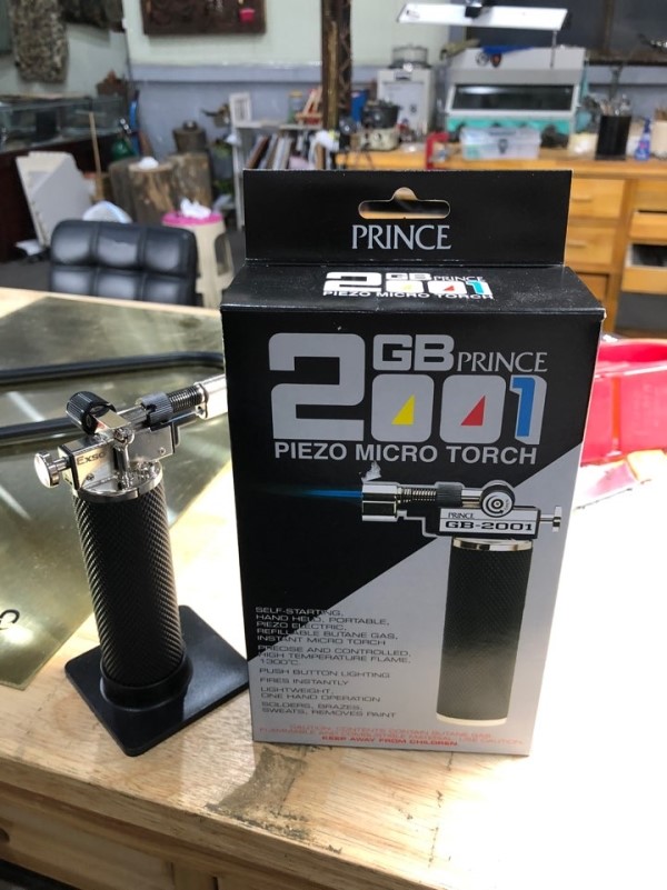 PRINCE GB-2001 :: piezo micro torch (마이크로 토치)