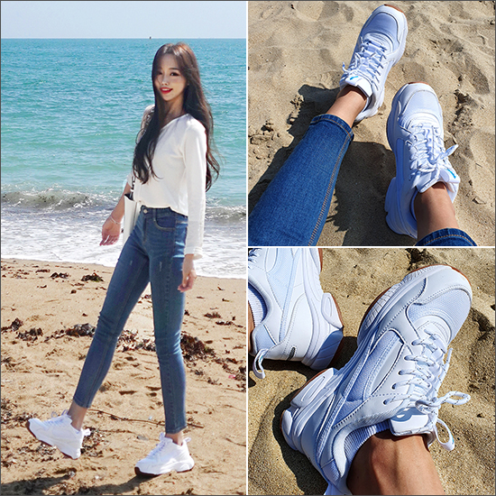  라카이 X 크람 힙스터 운동화추천! 가을코디했어용