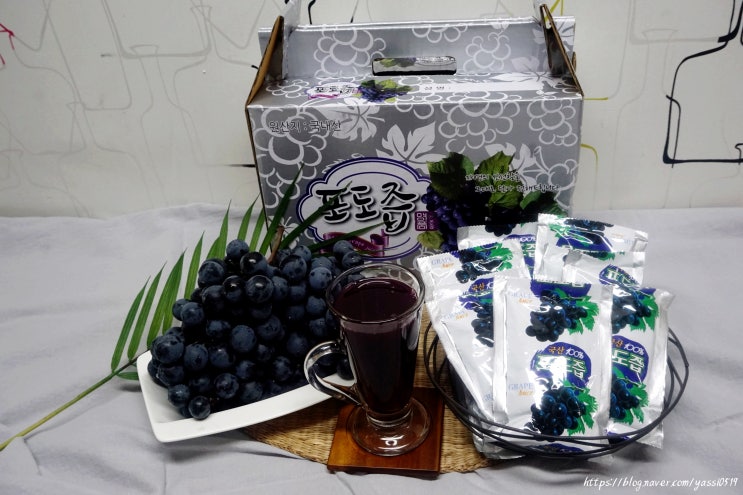  머루포도즙 공구예고 : 산전 맥반석 머루포도로 만든 머루포도즙 드뎌 나왔어유^^ 예약주문 가능!