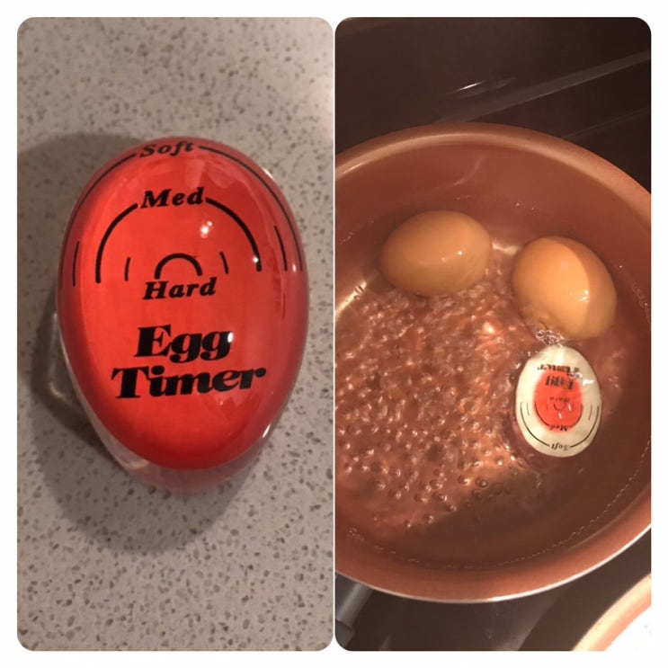  에그타이머(egg timer)::달걀 반숙/완숙 삶기... 삶는비법ㅋ
