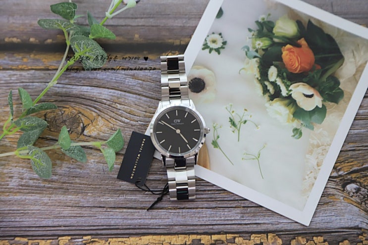 다니엘 웰링턴 남자손목시계 Iconic Link 콜렉션 출시 : 결혼기념일선물