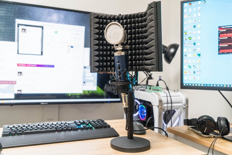  인터넷 방송용 USB 콘덴서 마이크 아리스노보 UMC-500