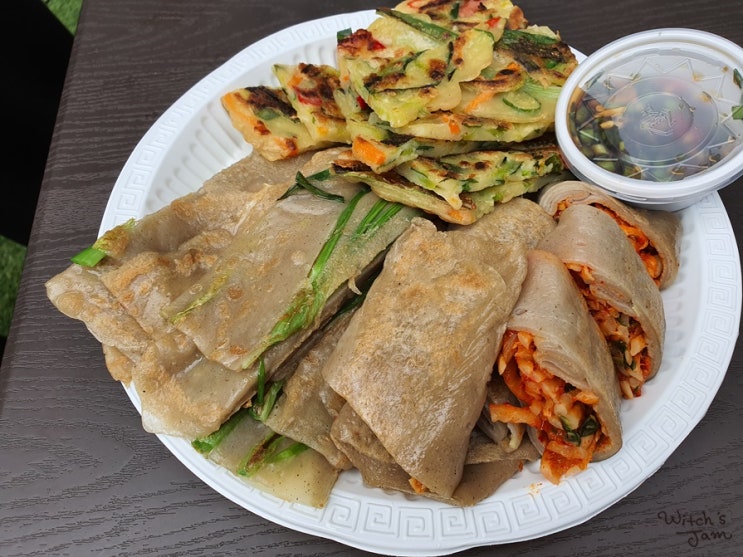  양평 맑은물 시장, 청개구리 마켓 : 가족 메뚜기단 먹방 로드;