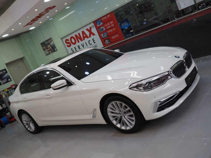  [동탄신차유리막코팅]BMW5시리즈 신차코팅By.SONAX동탄점