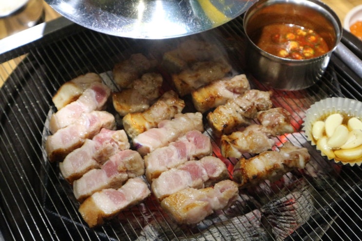  부천 정진식당 오겹살 맛집이라 회식장소로 딱이지!