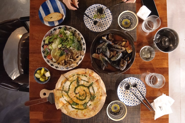  역북동 파스타 용인 명지대앞 이태리부엌에서 맛있는 수제피자