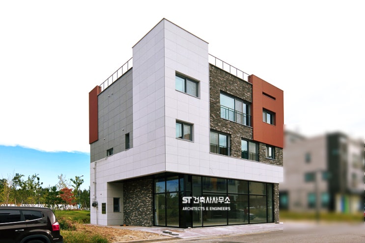  아산 월천지구 상가주택 아름다운 디자인으로 설계하고 싶으시죠?