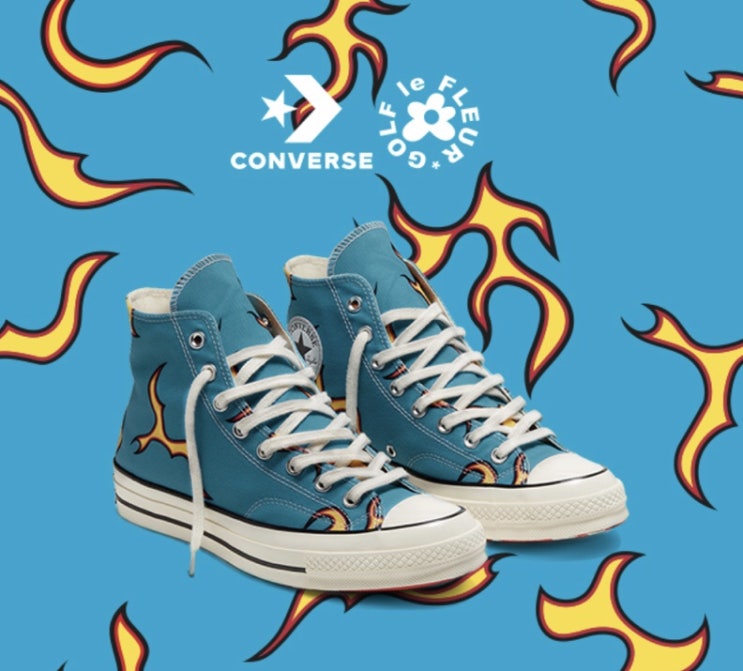  [발매정보] 컨버스 x 골프 르 플레르* 플레임 척 70 (CONVERSE x GOLF le FLEUR* CHUCK Flame 70)