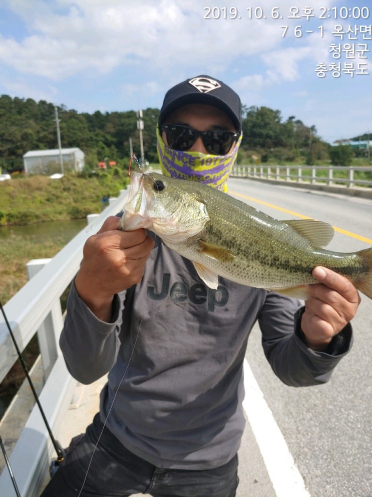  충남 공주 유구천, 충북 청주 옥산면 환희교 & 장동지 장동저수지 배스 낚시 포인트 공유해요!