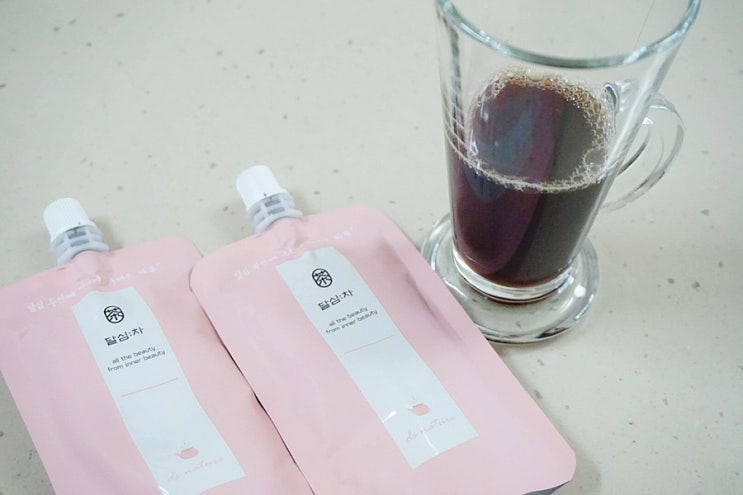  임산부붓기차로도 유명한 붓기차! 달심차로 다리붓기제거하기.