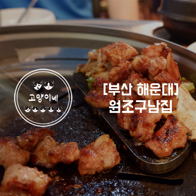  [해운대 고기집] 삼겹살과 돼지갈비 원조구남집에서!