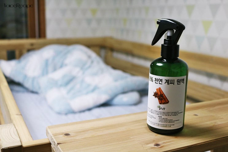  집진드기 제거, 100% 천연 계피 원료 계피스프레이로 진드기 퇴치!