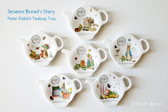피터래핏 티백 트레이(Peter Rabbit Tea bag tray)