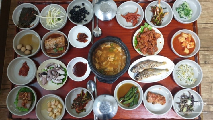  [순창] 상다리 휘어질 정도로 푸짐하고 깔끔한 한상 :: 옥천골한정식