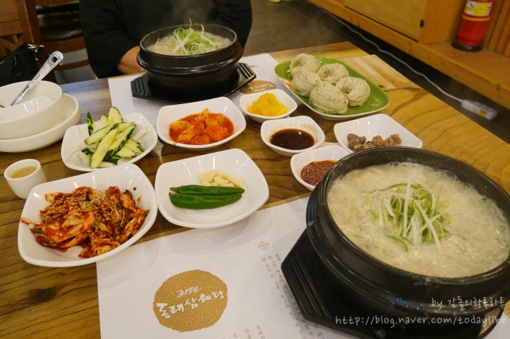  하단 삼계탕 조영란동래삼계탕에서 환절기 보양식 먹었어요