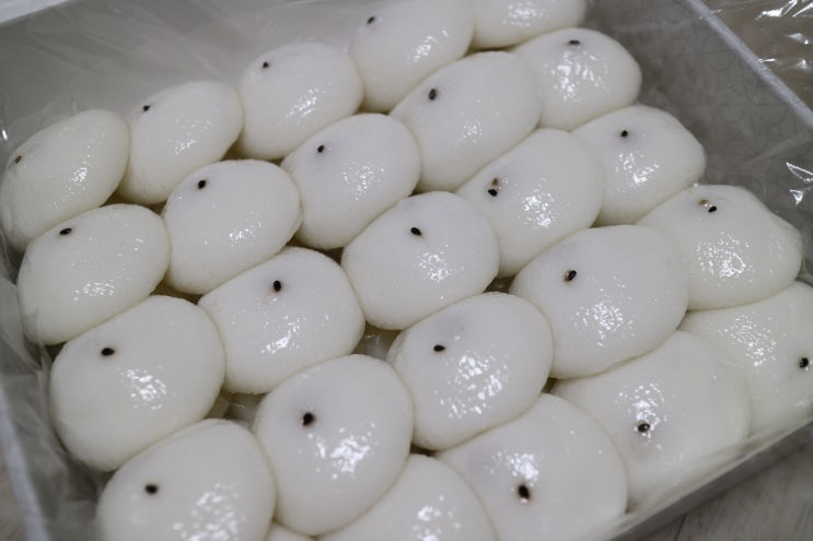  부천 잔기지떡 쫄깃담백 간식으로 먹기좋아