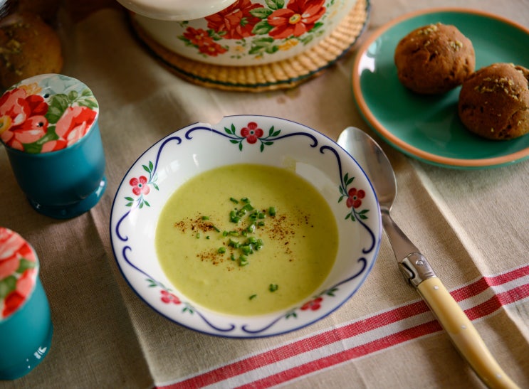  [저탄수레시피] 애호박 크림치즈 수프 low carb Korean zucchini creamcheese soup