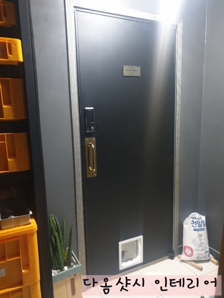  고양이 문 베란다 샷시 방화문 방문 캣도어 통로ㅡ창원 다옴샷시