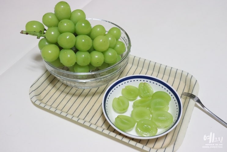  하랑애 샤인머스켓 칼로리 먹는법 보관법 다 알려드려요 : )