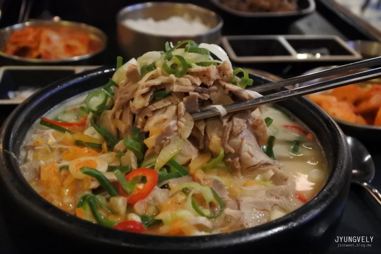  스타필드 고양 맛집 / 제주식 고기국수 생각날 때  멘도롱국수