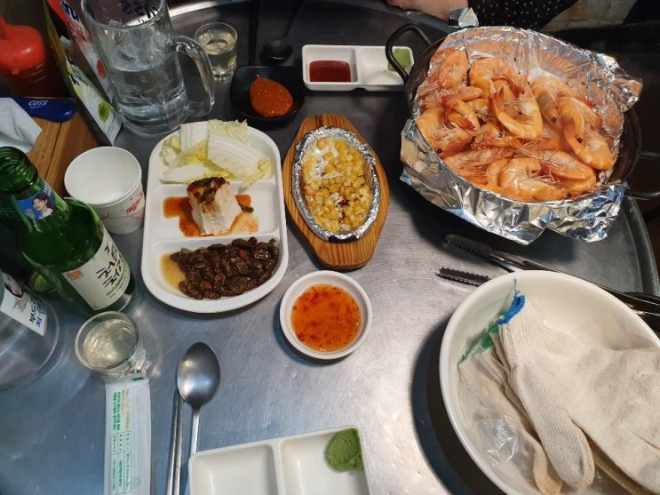  성남 수진역 맛집/포차/횟집/치킨 '안성포차' 'BHC'