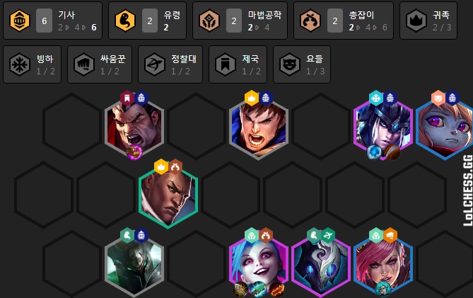  롤토체스 :: 6기사 징크스덱