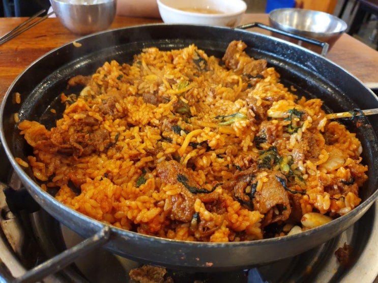  [광진구 자양동/송림식당] 주차타워가 있는 기사식당 해장국, 돼지불백 맛집~!