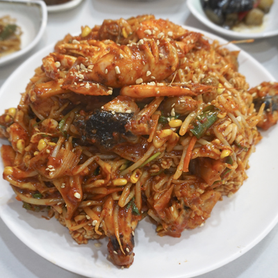  북수원 맛집 김경자소문난대구왕뽈찜 먹방놀이