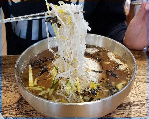  풍국면 죽전점_40도씨 별표국수 & 꼬막해초비빔밥