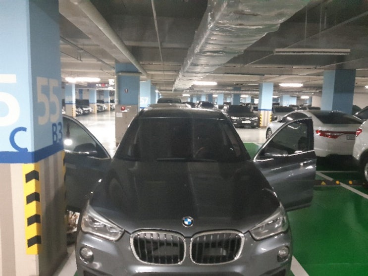  bmw x1 에바크리닝 히터 에어컨 냄새제거 클리닝 하기!