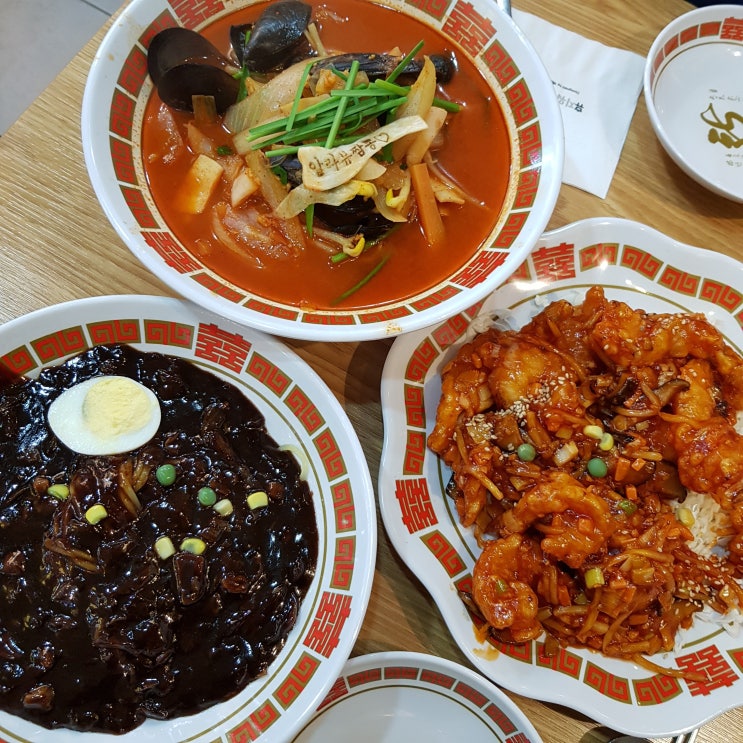  수유 짬뽕 맛집 : 옥춘반점 짜장면&짬뽕&깐쇼새우 존맛 중국집