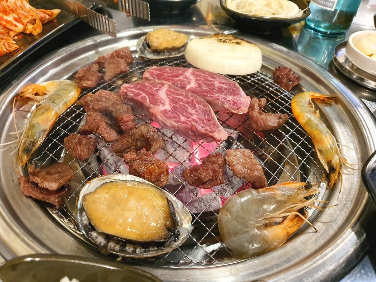  하남시맛집 형노가 숯불고기집에서 가족외식