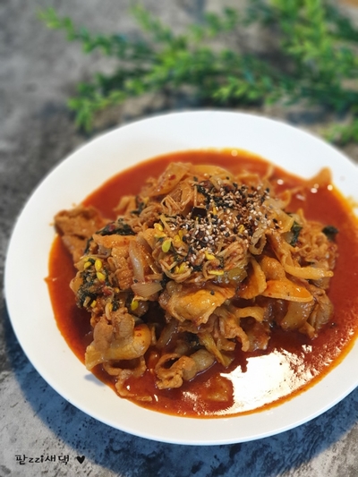  대패삼겹살 요리 :: 평생 최애메뉴 콩나물불고기