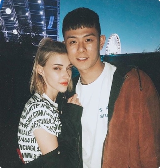 빈지노 여자친구 스테파니 미초바 직업 나이 키 몸매 모델