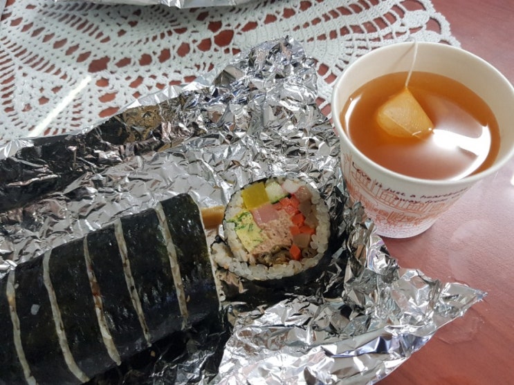  라면티백 :) 라스티의 라면머그!해장에도 좋은 간편국물!!