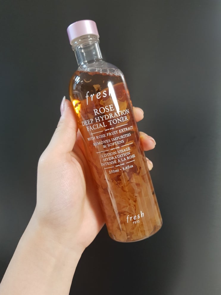  프레쉬 로즈 딥 하이드레이션 토너 솔직 리뷰