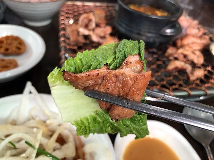  대전 노은동 맛집 동가마골 반찬도 정갈하고 무엇보다 돼지갈비가 진짜 맛있어욥::