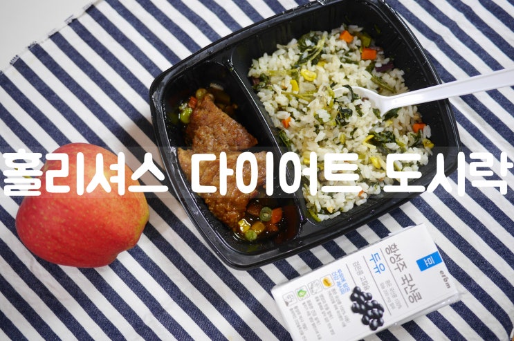  [홀리셔스] 혼밥하기 좋은 간편식, 홀리셔스 다이어트 도시락
