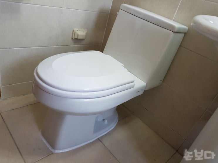  안산변기교체 - 경기도 안산시 단원구 고잔동 고잔푸르지오3차 양변기교체, 대림 도비도스 DC-407 일반형 투피스 양변기교체비용 및 시공후기