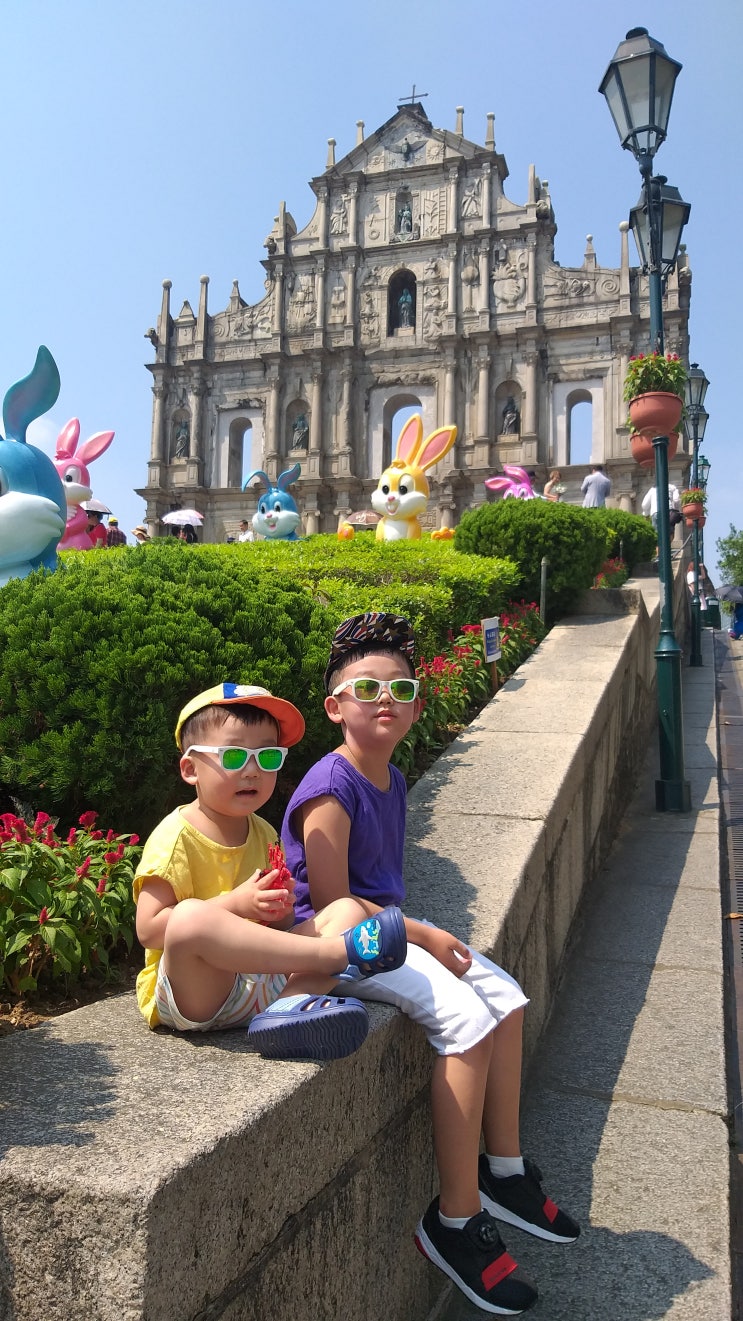  엄마4 아이8 마카오 여행기 /4편. 세나도광장