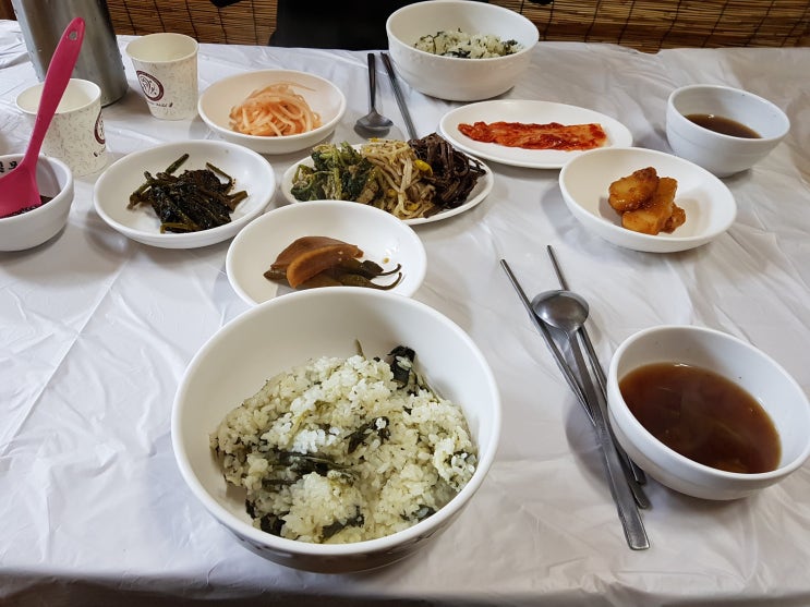  평창 맛집 수요미식회에 나온 곤드레밥, 그리고 봉평재래시장
