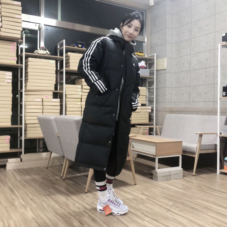  연예인 롱패딩? 아디다스 제니 롱패딩 이거사!